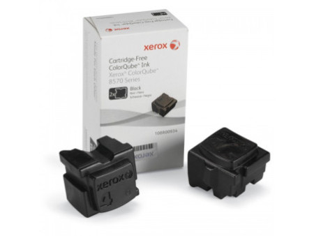 XEROX CARTOUCHE ENCRE SOLIDE NOIR 4.300 PAGES PACK 2 COLORQUBE/8570