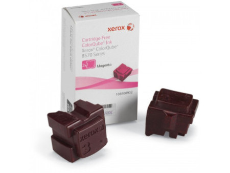 XEROX CARTOUCHE ENCRE SOLIDE MAGENTA 4,400 PAGES PACK 2 COLORCUBE/8570