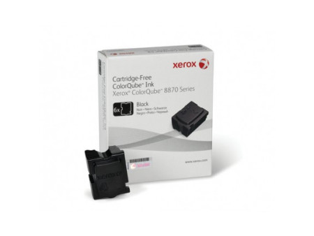 XEROX CARTOUCHE ENCRE SOLIDE NOIR 16,700 PAGES PACK 6 COLORQUBE/8870