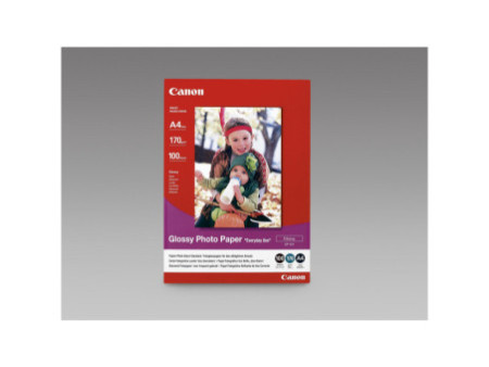 CANON PAPIER JET D'ENCRE GP-501 PHOTO GLOSSY A4 170GR 100 FEUILLES
