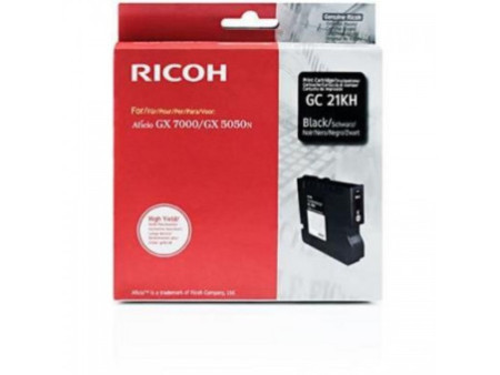 Cartouche jet d'encre ricoh type gc-21kh - noir