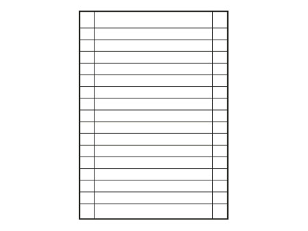 Oxford cahier scolaire, format A4, linéature 27 / ligné, 64