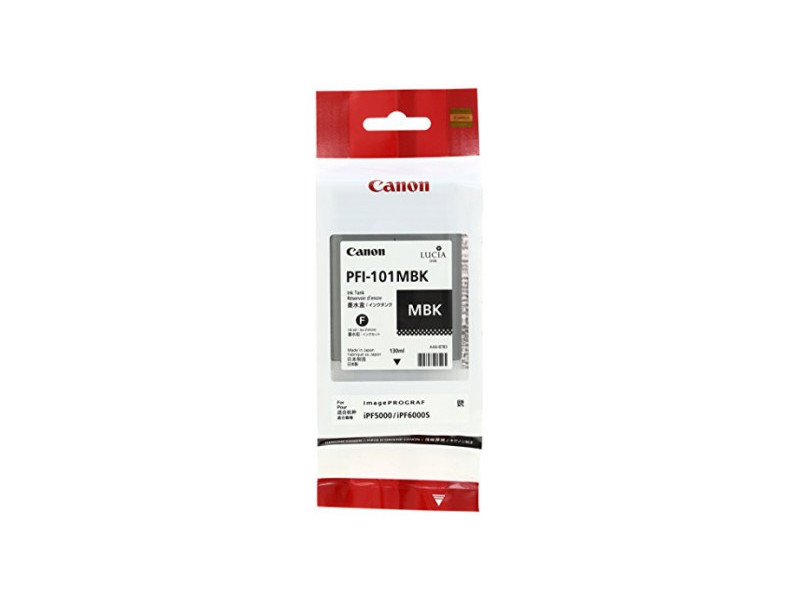 Cartouche Canon PFI-101MBK Noir mate