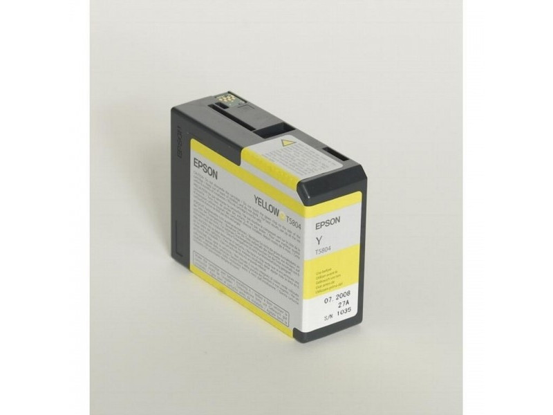 Cartouche Epson T5804 - Jaune