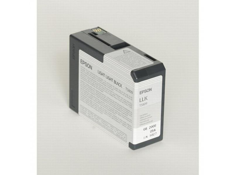 Cartouche Epson T5809 - Gris clair