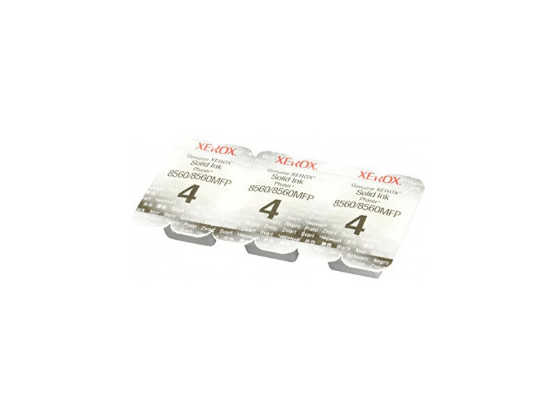 XEROX CARTOUCHE ENCRE SOLIDE NOIR 3 BARRAS 3.000 PAGES PACK 3 PHASER/8560