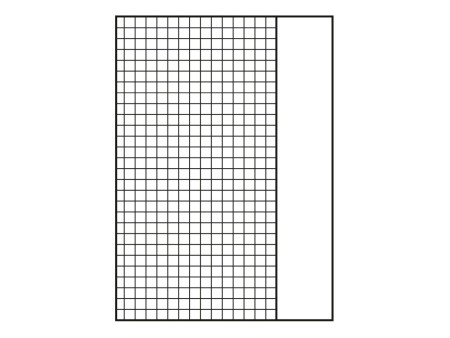 Oxford cahier, format A4, linéature 26 / quadrillé, 64 pages