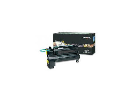 Toner laser lexmark C792A1YG - jaune (6.000 pages)