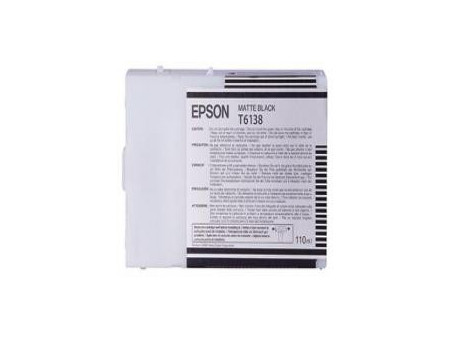 Cartouche Epson T6138 - Noir mate