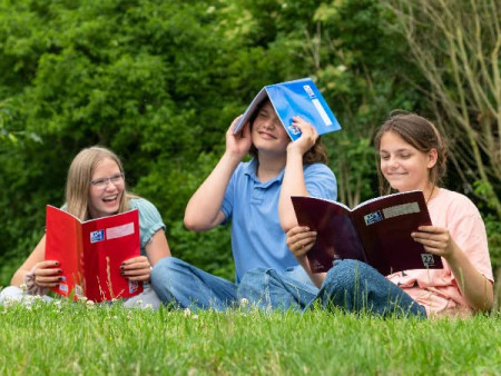Oxford cahier scolaire, format A4, linéature 22 / quadrillé