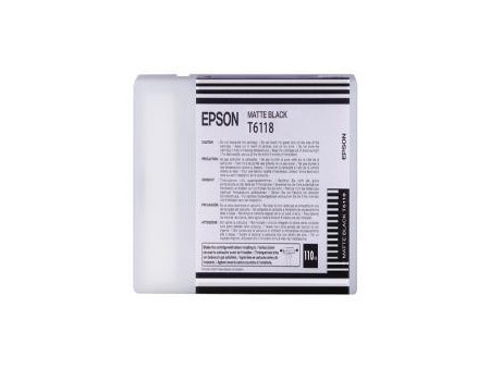Cartouche Epson T6118 - Noir mate