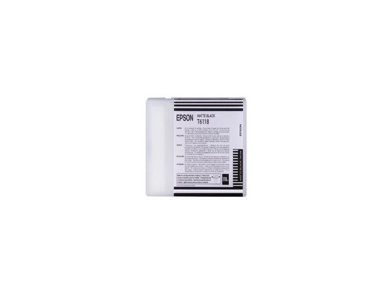 Cartouche Epson T6118 - Noir mate