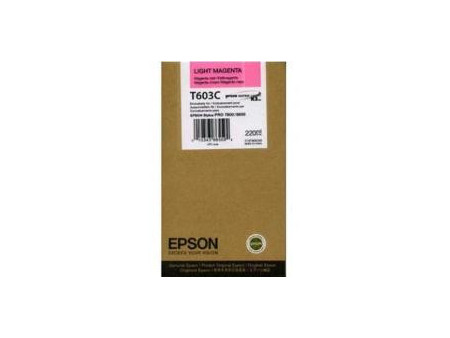 Cartouche Epson T603C - Magenta clair