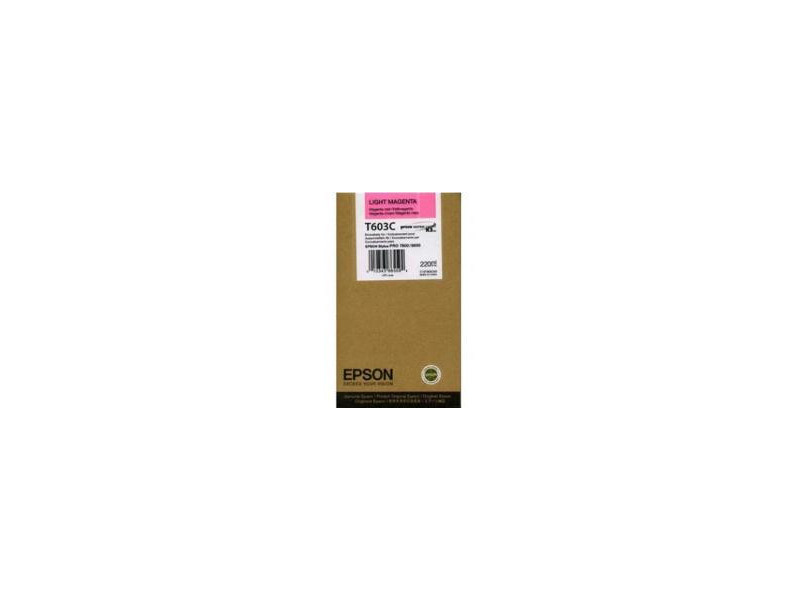 Cartouche Epson T603C - Magenta clair