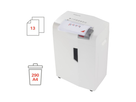 HSM Destructeur de documents shedstar X13, coupe particules: