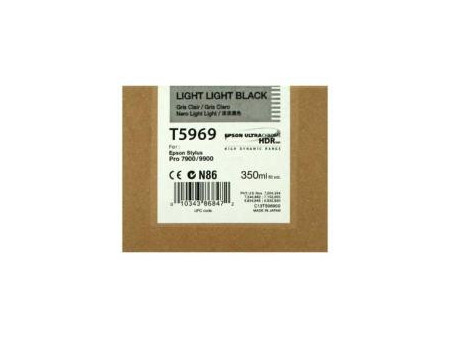 Cartouche Epson T5969 - Gris clair