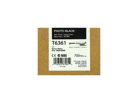 Cartouche Epson T6361 - Noir photo
