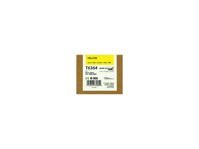 Cartouche Epson T6364 - Jaune