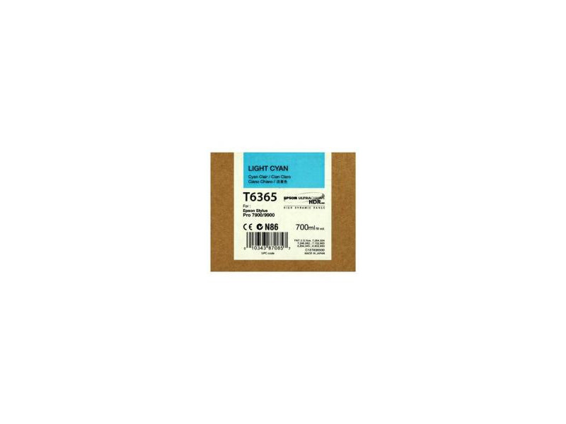 Cartouche Epson T6365 - Cyan clair