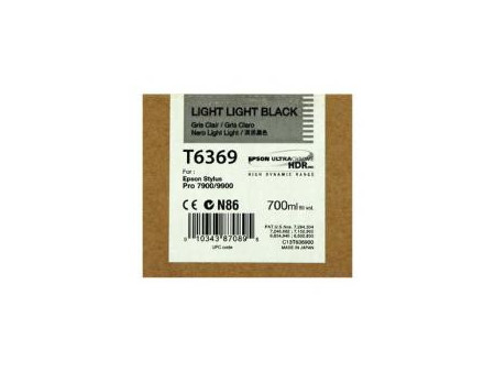 Cartouche Epson T6369 - Gris clair
