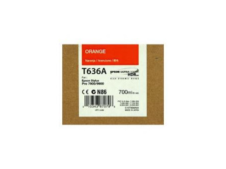 Cartouche Epson T636A - Orange