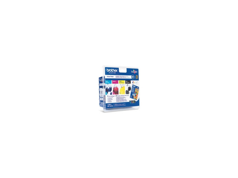Multipack Brother LC980 (Pack de 4 cartouches)