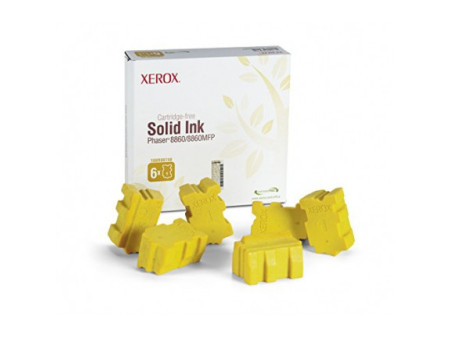 XEROX CARTOUCHE ENCRE SOLIDE JAUNE 6 BARRAS 14.000 PAGES PHASER/8860/8860MFP