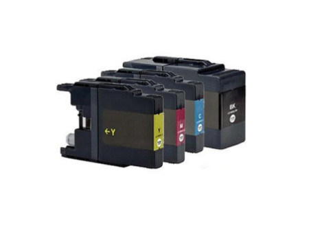 Multipack compatible Brother LC1280 LC1240 (4 cartouches)