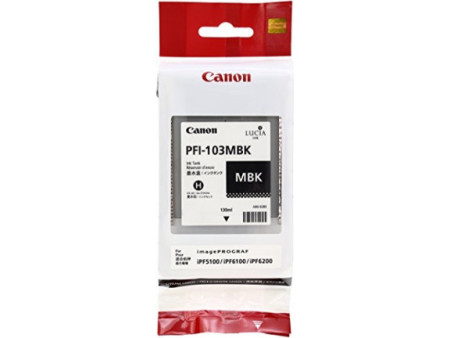 Cartouche Canon  PFI-103MBK - Noir mate