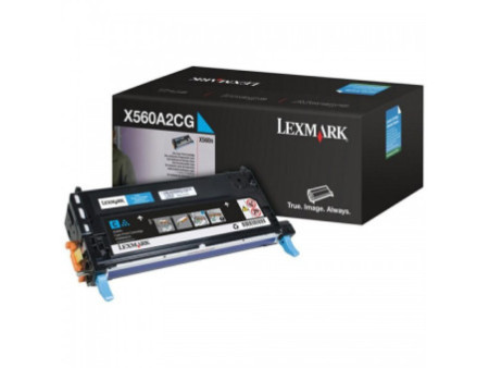 Toner Lexmark X560A2CG - cyan (4000 pages)