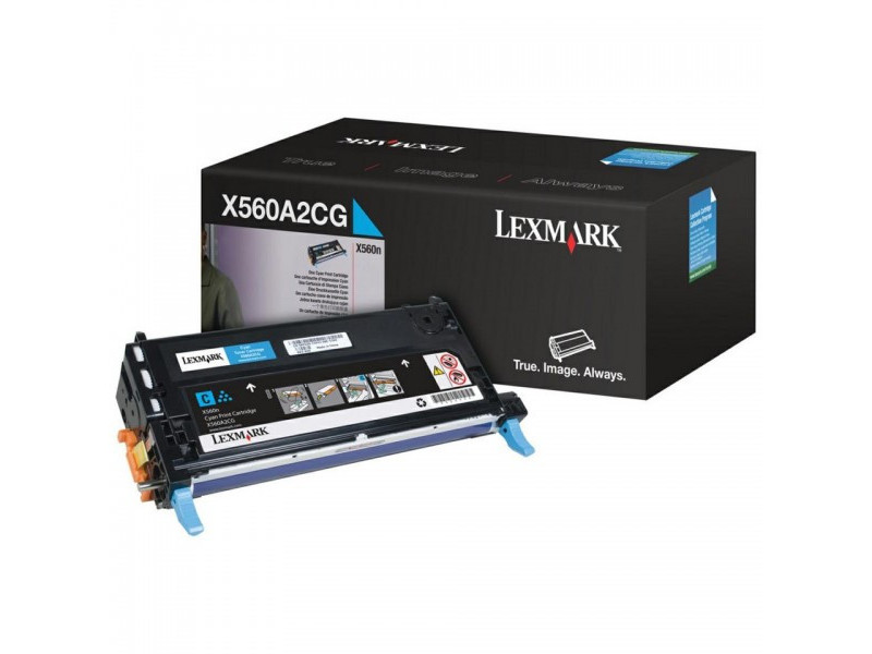 Toner Lexmark X560A2CG - cyan (4000 pages)