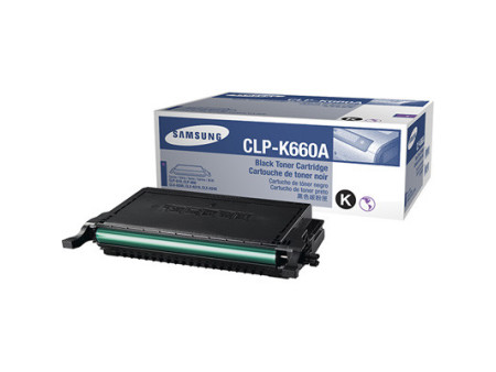 SAMSUNG TONER LASER NOIR 2.500 PAGES CLP-/610N/660N/660ND CLX-/6200ND/6200FX/6210FX/6240FX