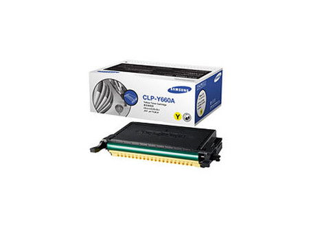 SAMSUNG TONER LASER JAUNE 2.000 PAGES CLP-/610ND/660N/660ND CLX-/6200ND/6200FX/6210FX/6240FX