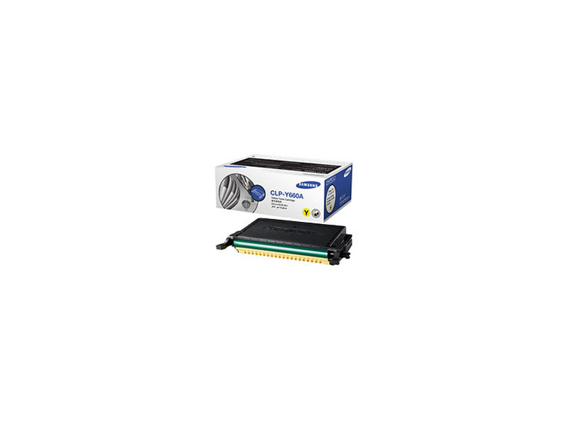 SAMSUNG TONER LASER JAUNE 2.000 PAGES CLP-/610ND/660N/660ND CLX-/6200ND/6200FX/6210FX/6240FX