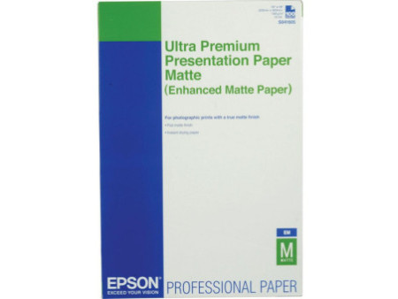 EPSON PAPIER JET D'ENCRE ENHANCED MATTE A3+ 100 FEUILLES
