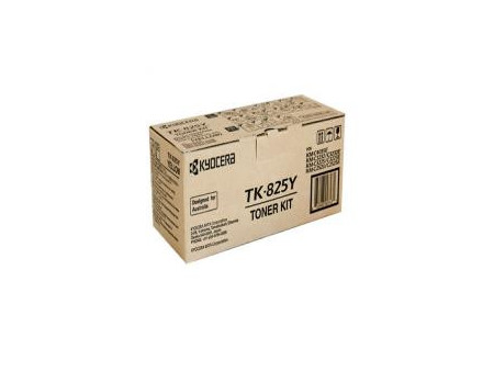 Toner photocopieur kyocera-mita tk825y - jaune (7.000 pages)