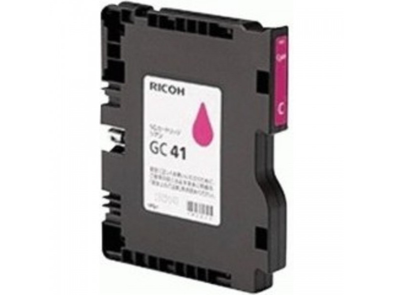 cartouche jet d'encre ricoh gc-41m - magenta (2.200 pages)