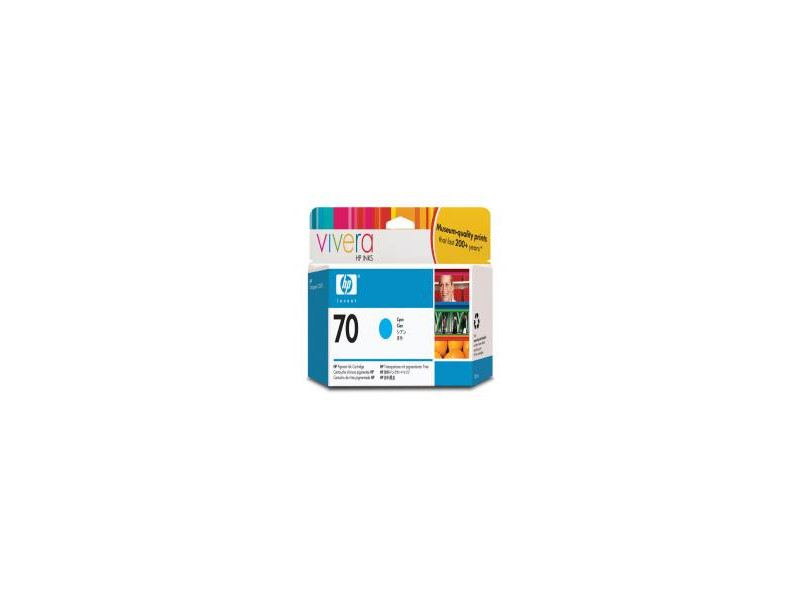 Cartouche HP 70 - Cyan (130 ml)