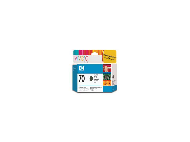 Cartouche HP 70  - Noir mate (130ml)