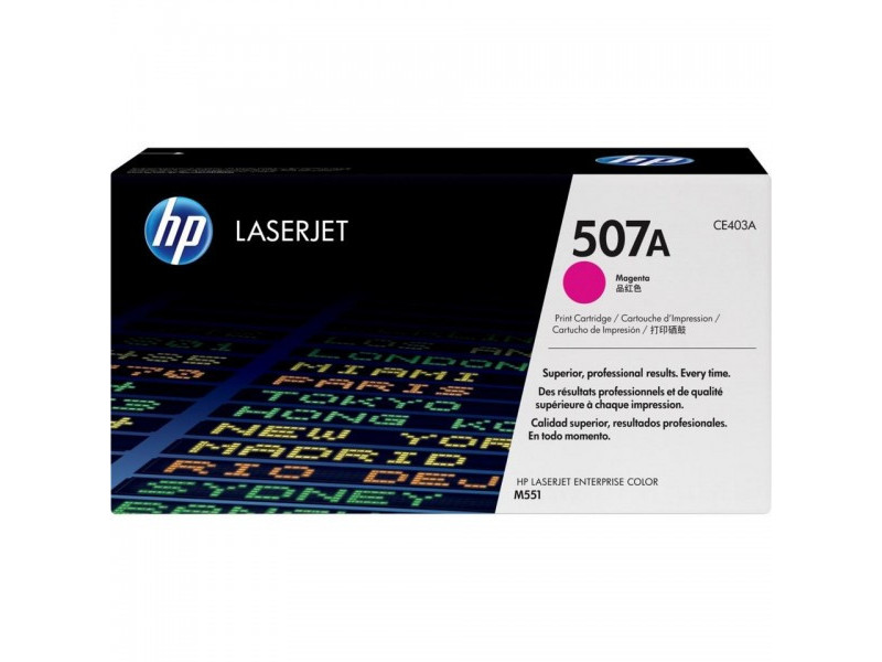 Toner HP 507A - Magenta