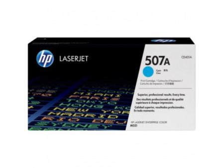 Toner HP 507A - Cyan