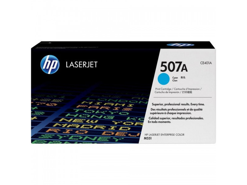 Toner HP 507A - Cyan