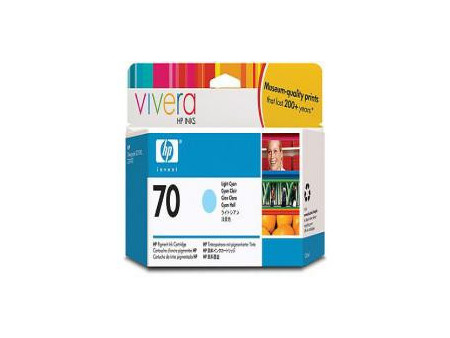 Cartouche HP 70 - Cyan clair (130 ml)
