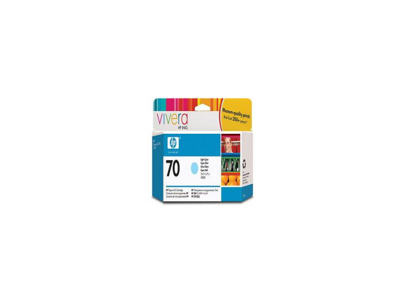 Cartouche HP 70 - Cyan clair (130 ml)