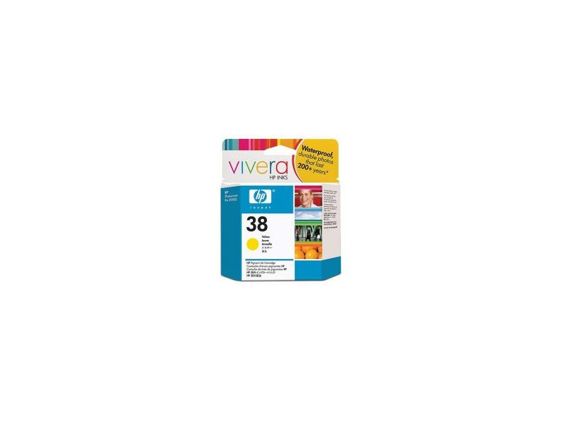 Cartouche HP 38 - Jaune