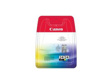 Multipack Canon BCI-24 Black + Couleur