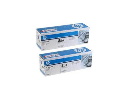 Toner HP CE285AD - Noir (pack 2)
