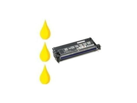 Toner compatible Epson C2800 C13S051158 - Jaune (6000 pages)