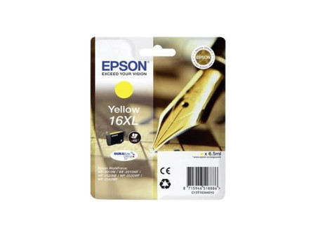 Cartouche Epson T1634 - Serie 16 - Jaune (450 pages)