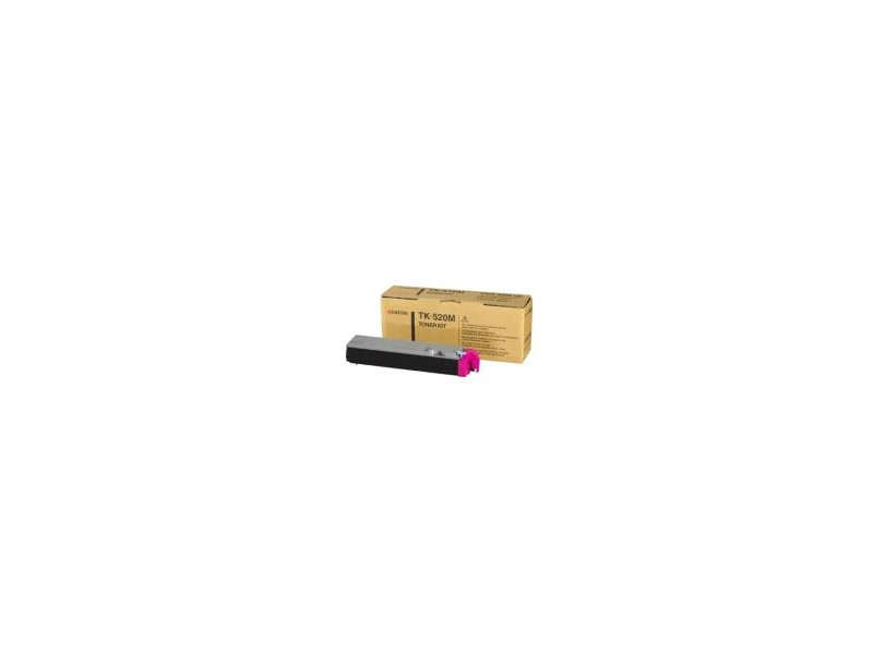 Toner laser kyocera-mita tk520m - magenta (4.000 pages)